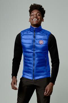 Chamarras Canada Goose Hombre México - PBI Hybridge Lite Chalecos Azules JS4650723